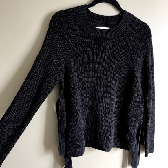 NWT Loft Tie Sweater - Picture 2 of 9